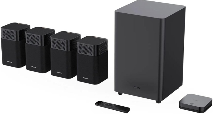 Hisense HT Saturn 4.1.2 Black